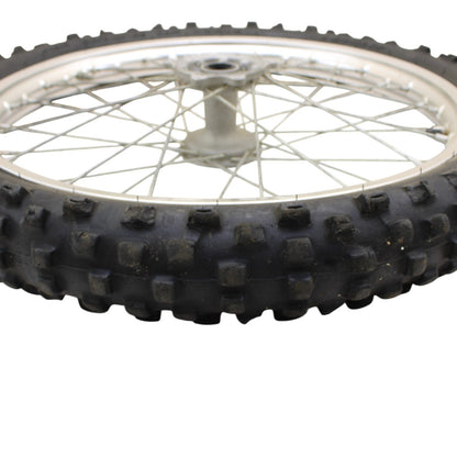 2009 - 2012 HONDA CRF450R FRONT WHEEL RIM TIRE RUBBER SILVER