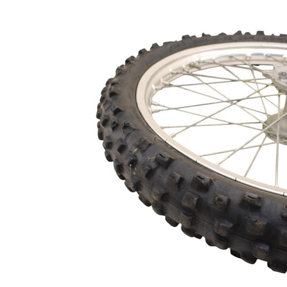 2009 - 2012 HONDA CRF450R FRONT WHEEL RIM TIRE RUBBER SILVER