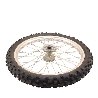2009 - 2012 HONDA CRF450R FRONT WHEEL RIM TIRE RUBBER SILVER