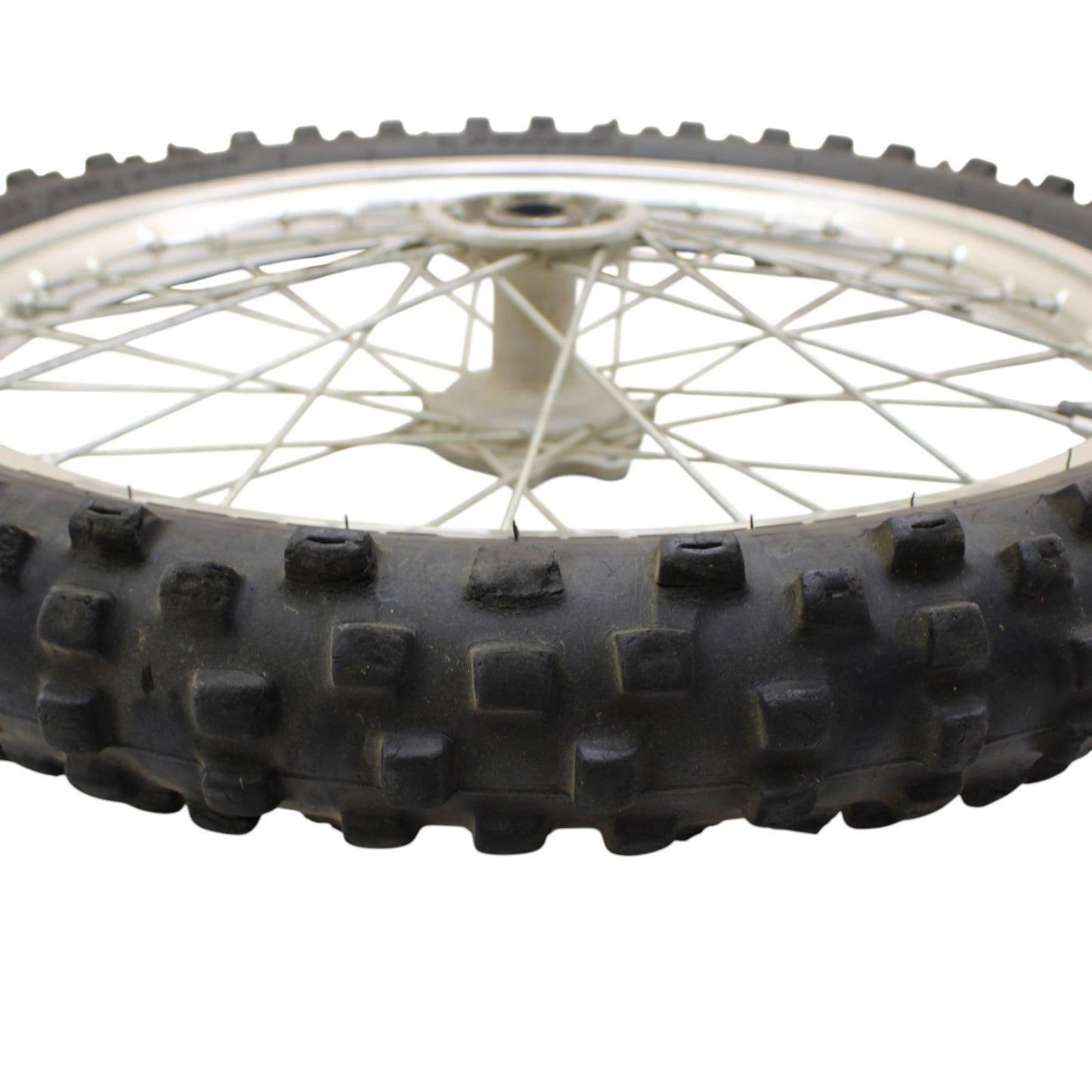 2009 - 2012 HONDA CRF450R FRONT WHEEL RIM TIRE RUBBER SILVER