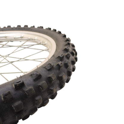 2009 - 2012 HONDA CRF450R FRONT WHEEL RIM TIRE RUBBER SILVER