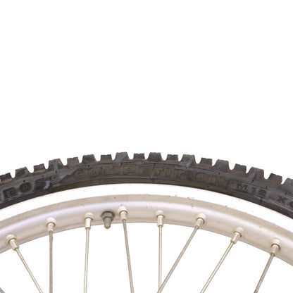 1996 - 1998 SUZUKI RM250 FRONT WHEEL RIM SPOKE TIRE RUBBER SILVER