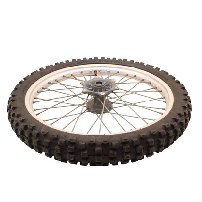 1996 - 1998 RM125 FRONT WHEEL RIM SPOKE TIRE RUBBER SILVER