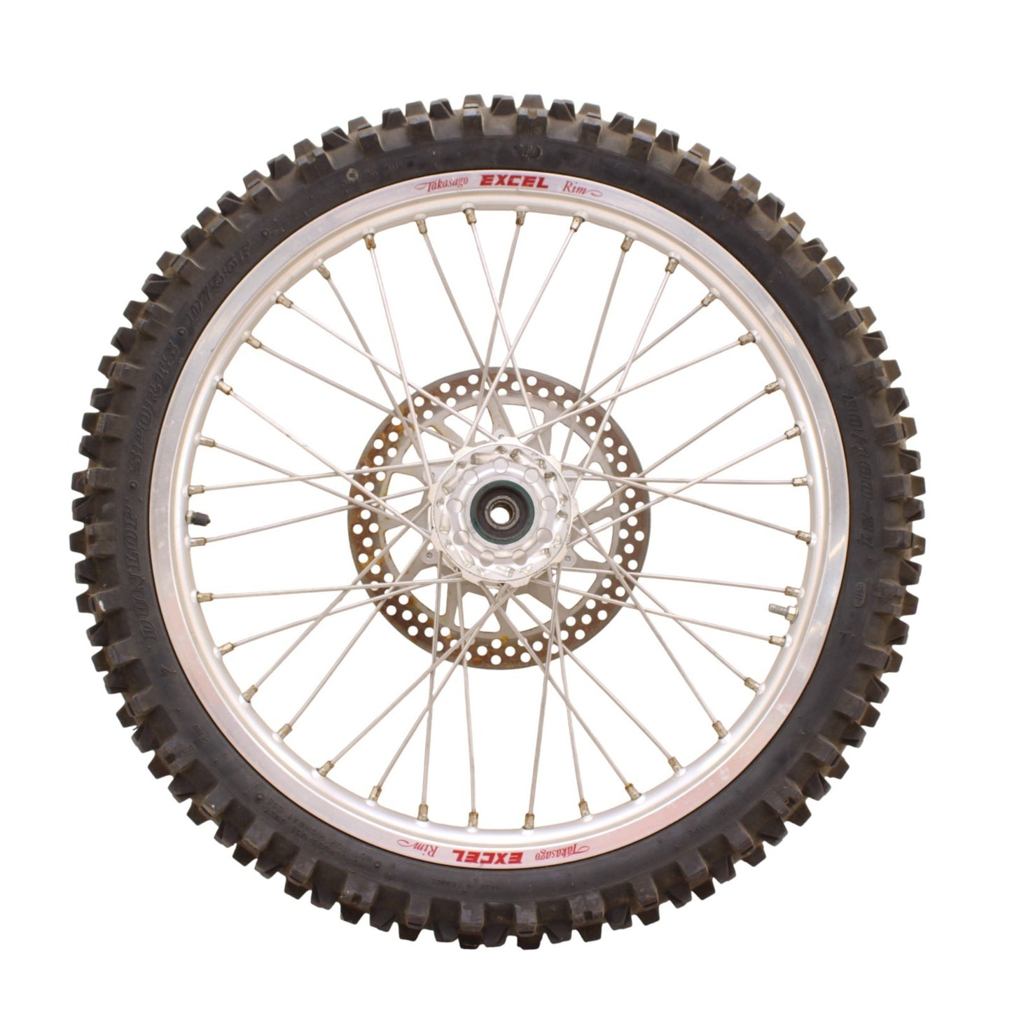 1995 - 1998 HUSABERG FE400 FRONT WHEEL RIM ROTOR SPOKE TIRE RUBBER