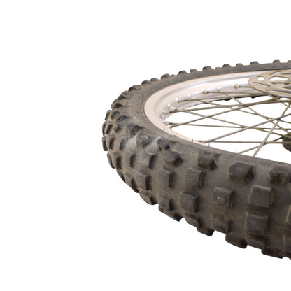 1991 - 1995 YAMAHA YZ125 YZ250 FRONT WHEEL RIM ROTOR SPOKE TIRE RUBBER SILVER