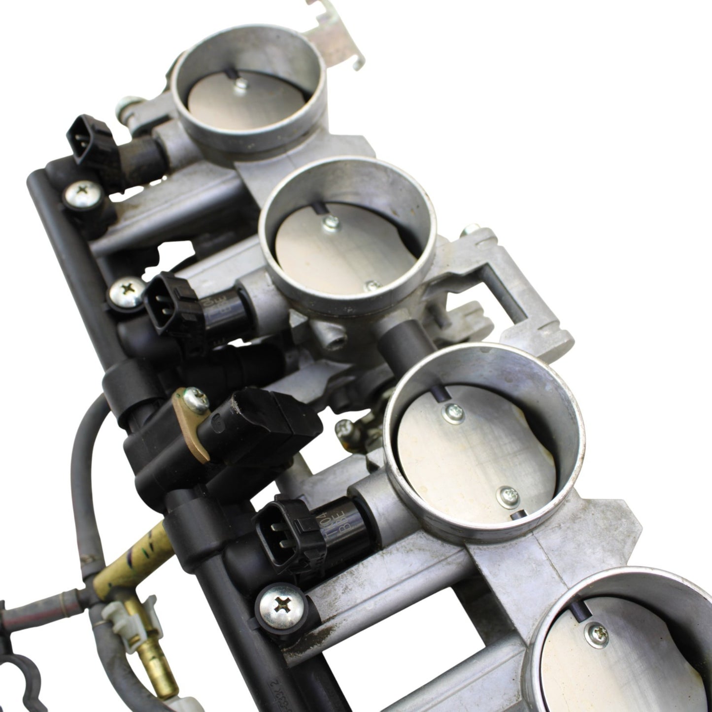 2005 2006 SUZUKI GSXR 1000 THROTTLE BODIES MAIN FUEL INJECTORS