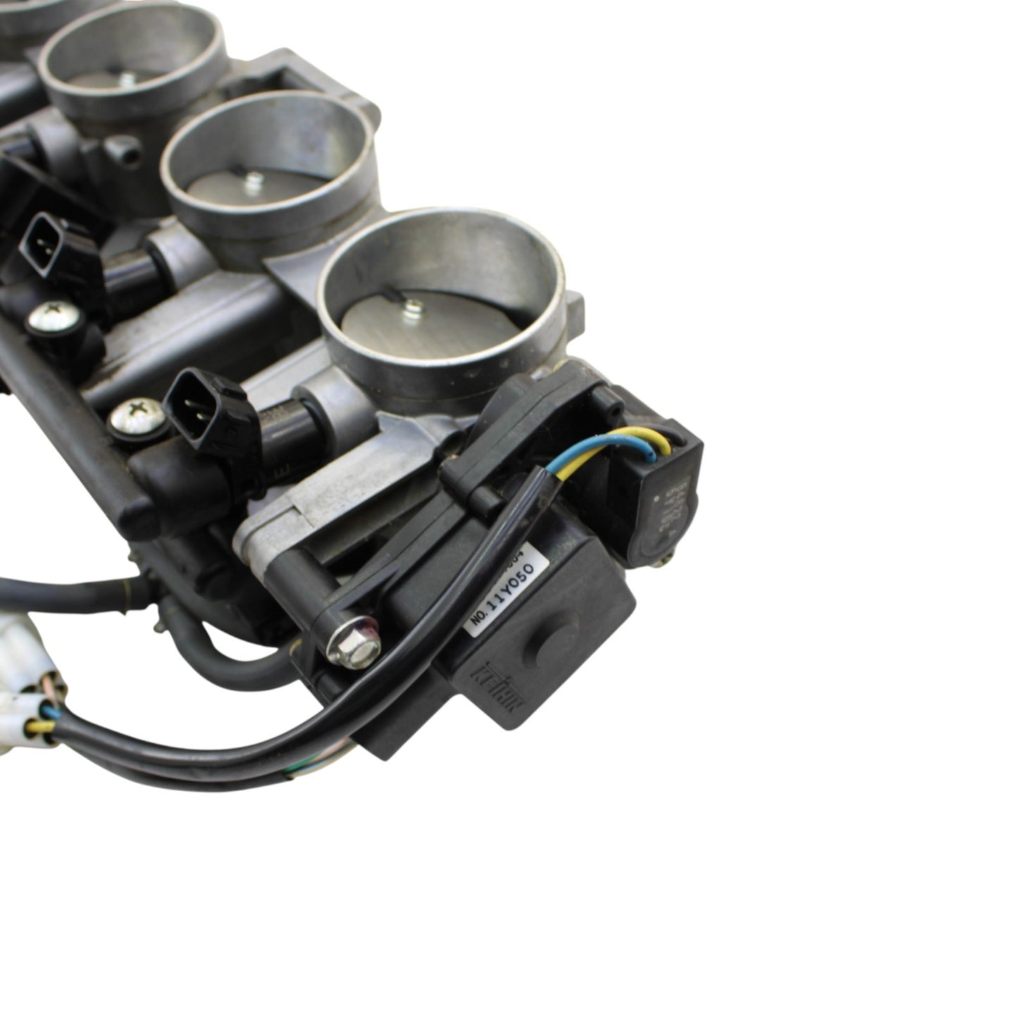 2005 2006 SUZUKI GSXR 1000 THROTTLE BODIES MAIN FUEL INJECTORS