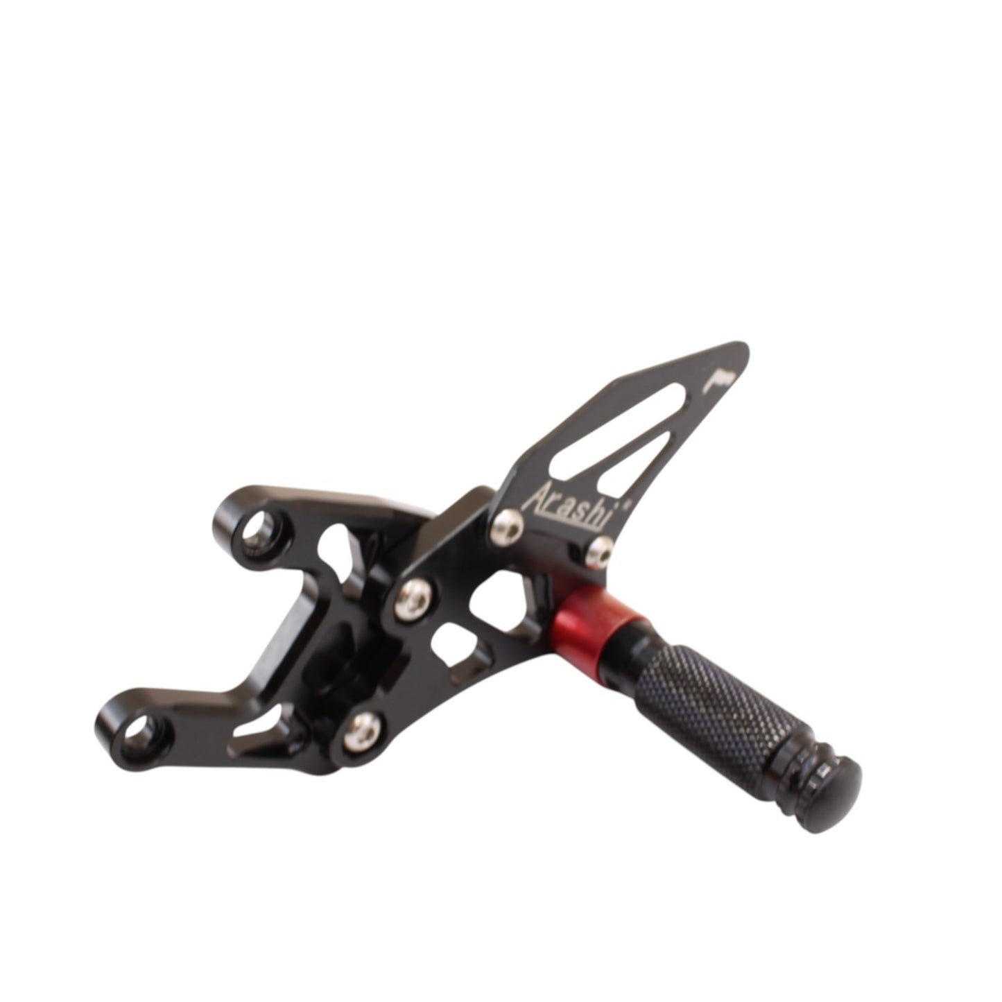 2008 - 2011 HONDA CBR1000RR ARASHI REAR SET DRIVER BOLTS SCREWS BLACK RED