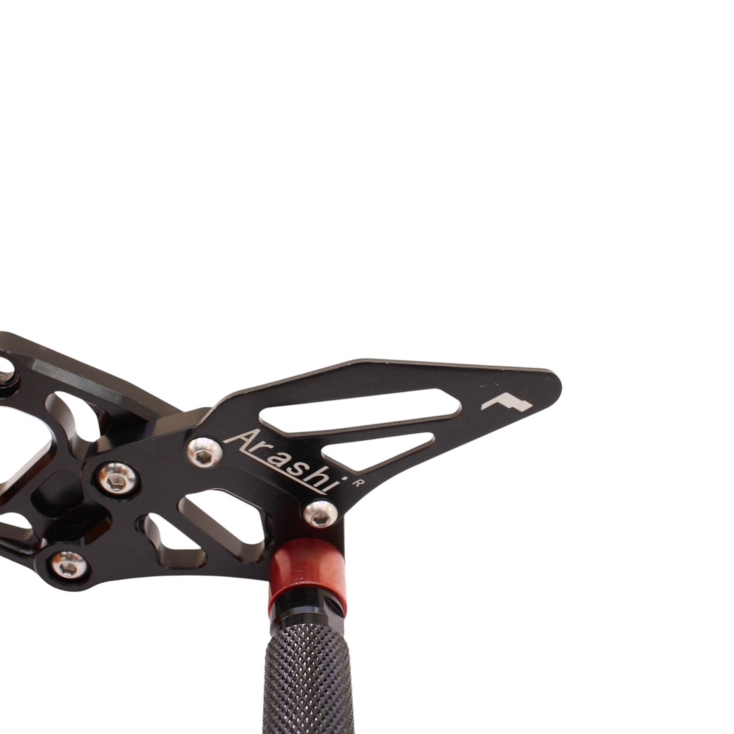 2008 - 2011 HONDA CBR1000RR ARASHI REAR SET DRIVER BOLTS SCREWS BLACK RED