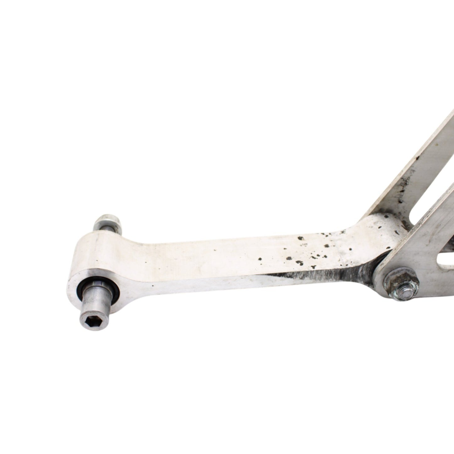 2008 - 2011 HONDA CBR1000RR DOGBONE REAR SHOCK LINKAGE LINK SILVER OEM