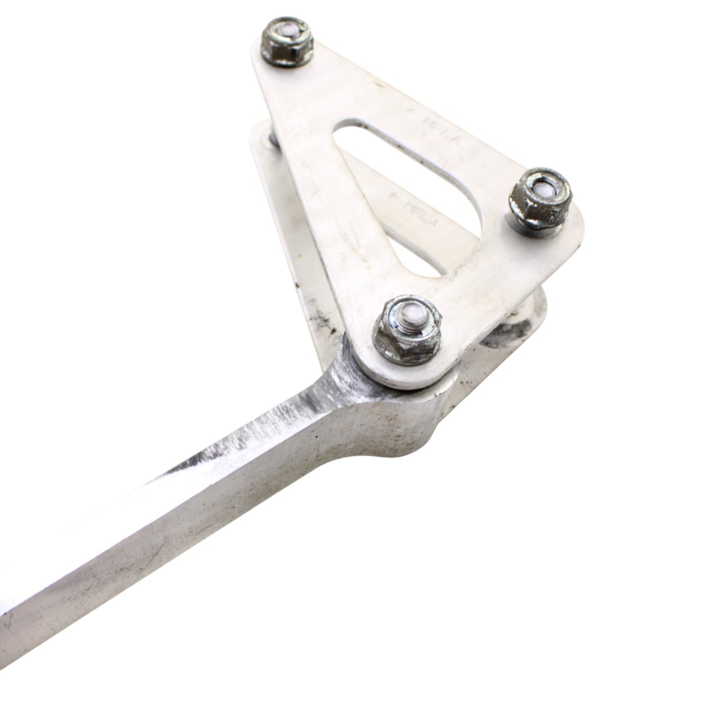 2008 - 2011 HONDA CBR1000RR DOGBONE REAR SHOCK LINKAGE LINK SILVER OEM