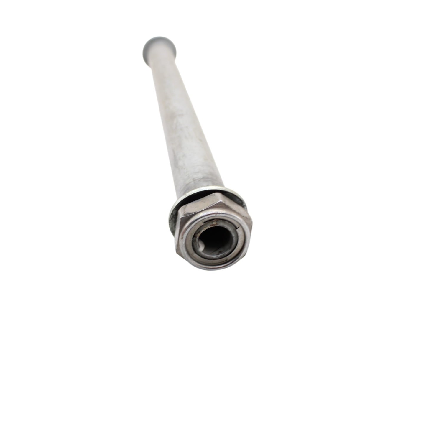 2008 - 2011 HONDA CBR1000RR REAR SWING ARM PIVOT BOLT STRAIGHT SILVER OEM