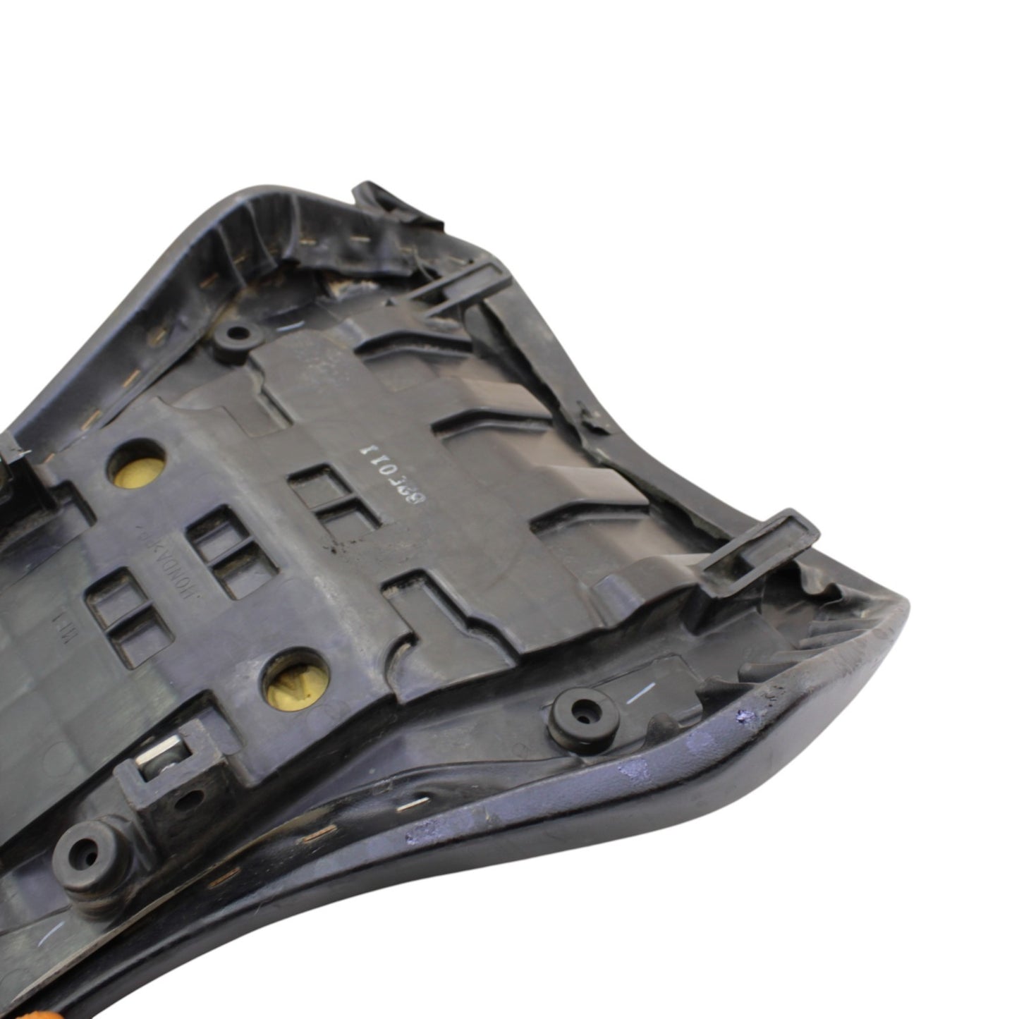 2008 - 2011 HONDA CBR1000RR FRONT DRIVER SEAT RIDER PAD CUSHION PILLION BLACK