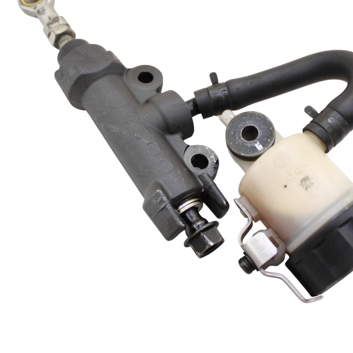 2008 - 2011 HONDA CBR1000RR REAR BRAKE MASTER CYLINDER RESERVOIR BACK BOLTS OEM