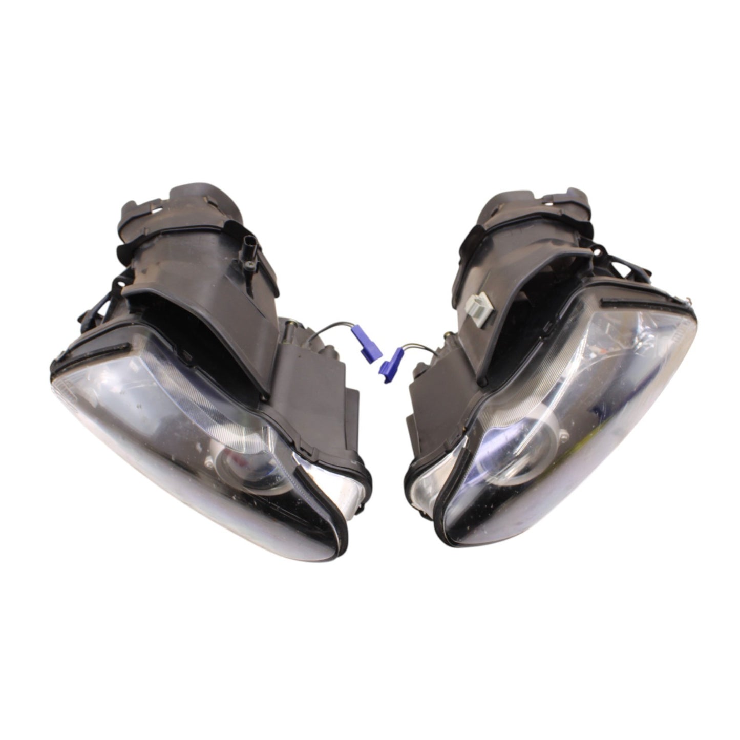 2004 - 2008 YAMAHA YZF R1 FRONT HEADLIGHT HEAD LAMP OEM STOCK *BROKEN TAB*