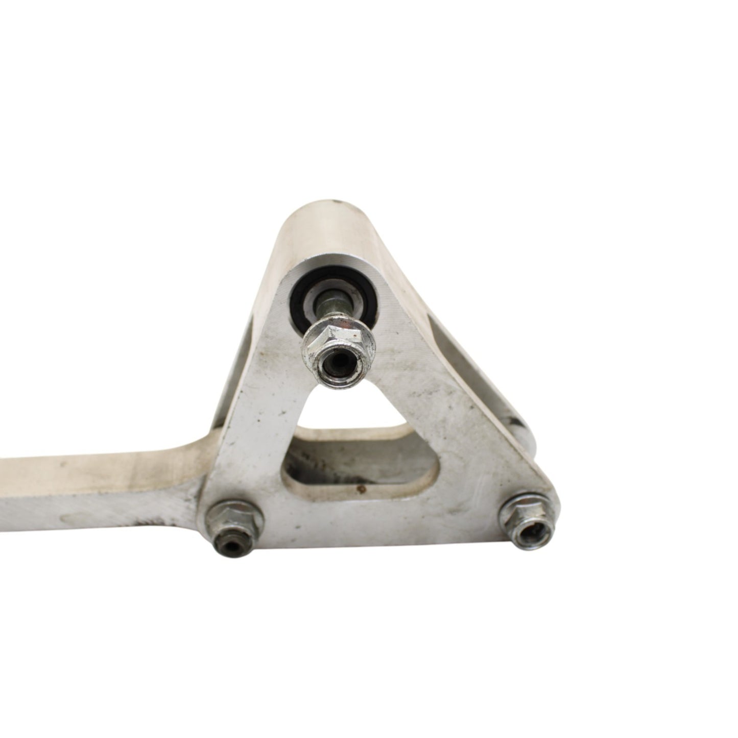 2004 - 2008 YAMAHA YZF R1 DOGBONE REAR SHOCK LINKAGE LINK SILVER STRAIGHT OEM