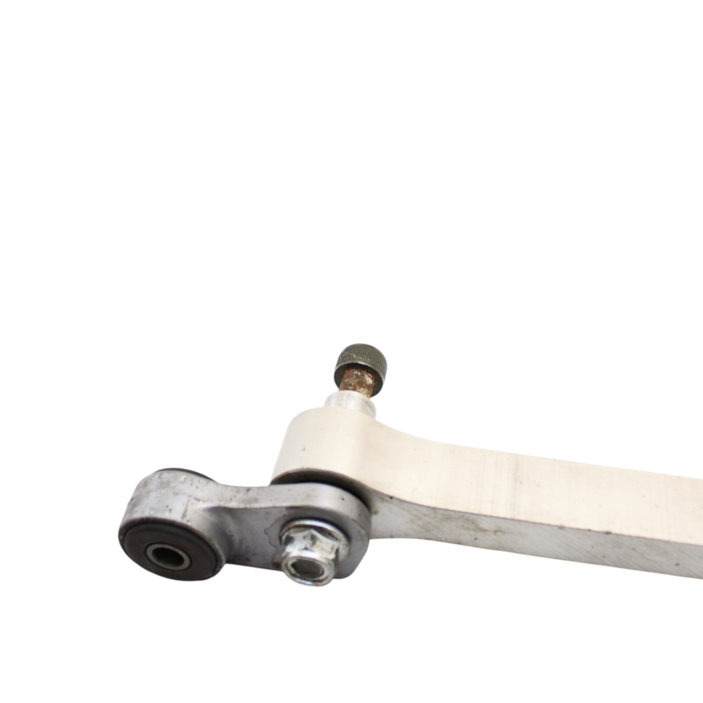 2004 - 2008 YAMAHA YZF R1 DOGBONE REAR SHOCK LINKAGE LINK SILVER STRAIGHT OEM