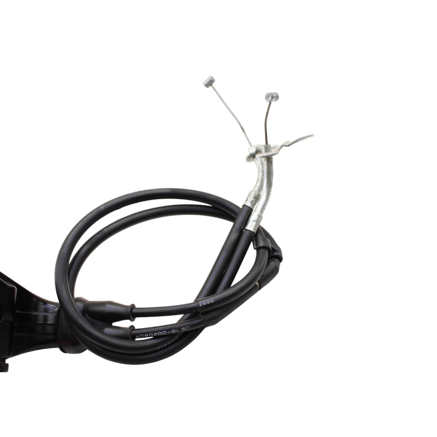 2004 - 2008 YAMAHA YZF R1 THROTTLE CABELS RIGHT HANDLE GAS BLACK