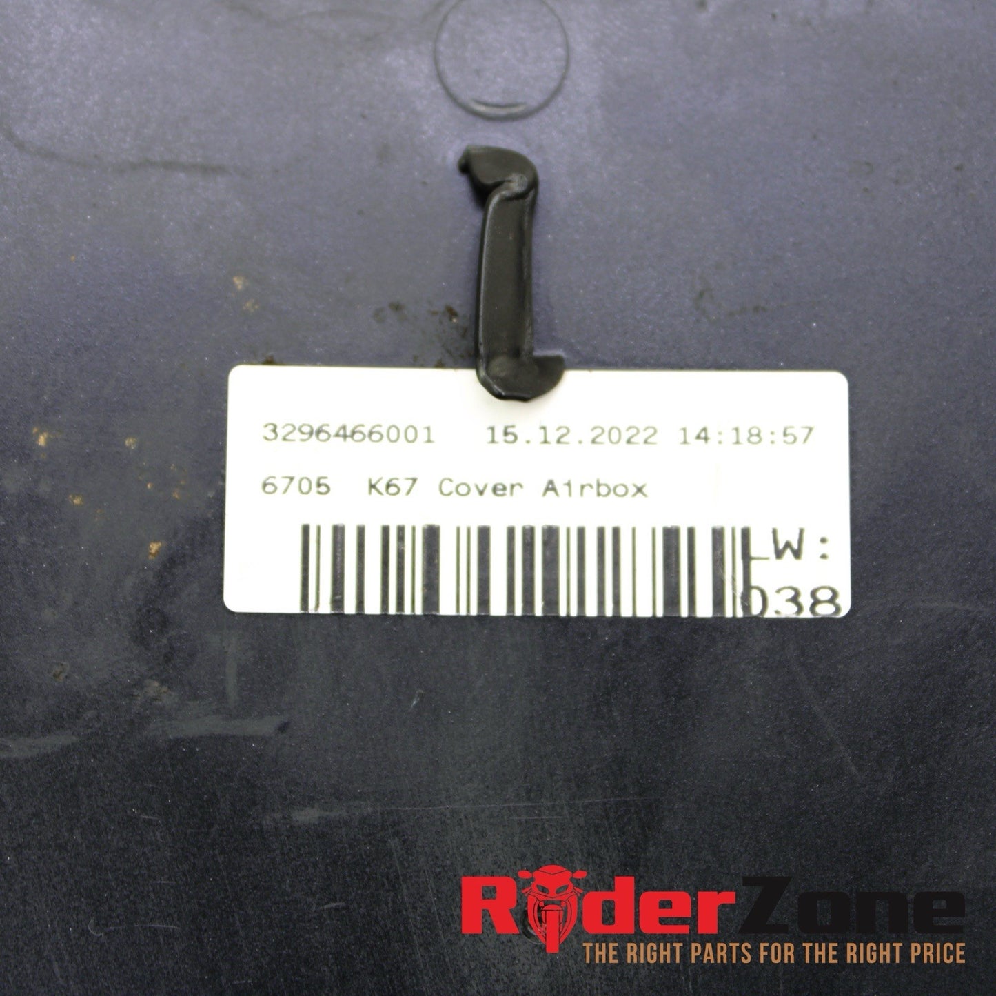 2020 - 2023 BMW S1000RR GAS TANK FAIRING COWLING COVER BLACK STOCK