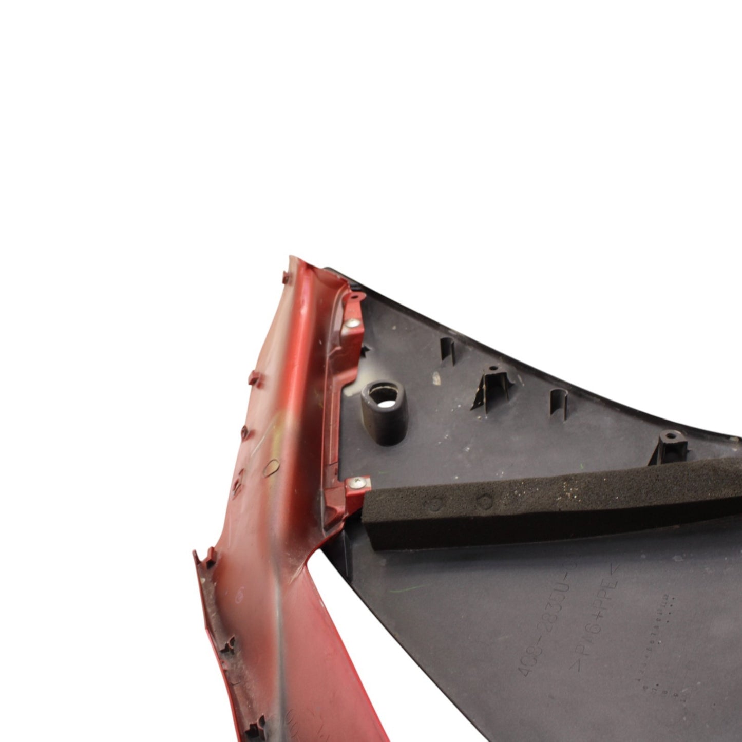 2004 - 2008 YAMAHA YZF R1 LEFT SIDE FAIRING MID UPPER COWL PLASTIC RED STOCK