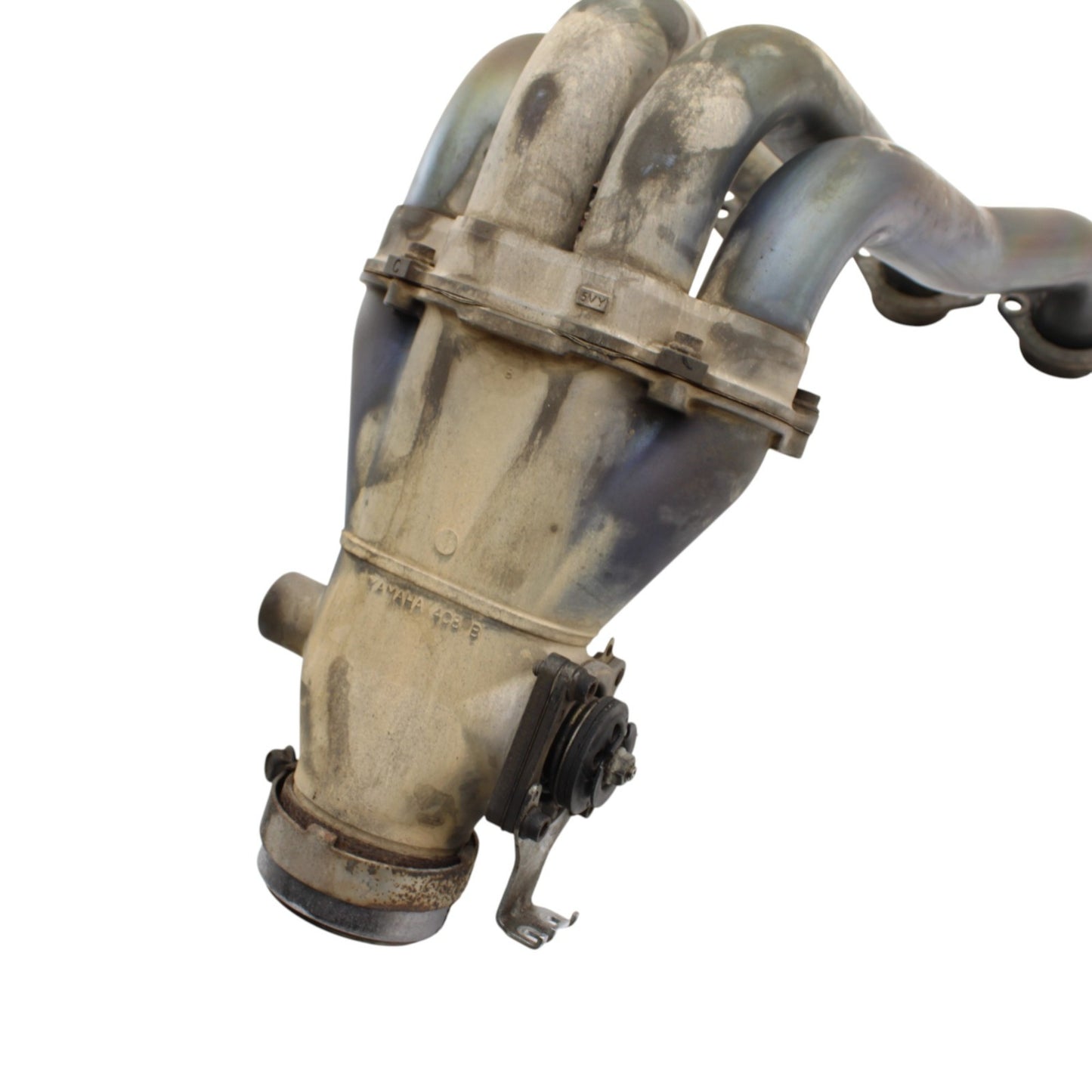 2004 - 2008 YAMAHA YZF R1 EXHAUST MANIFOLD HEADER PIPES STRAIGHT OEM STOCK