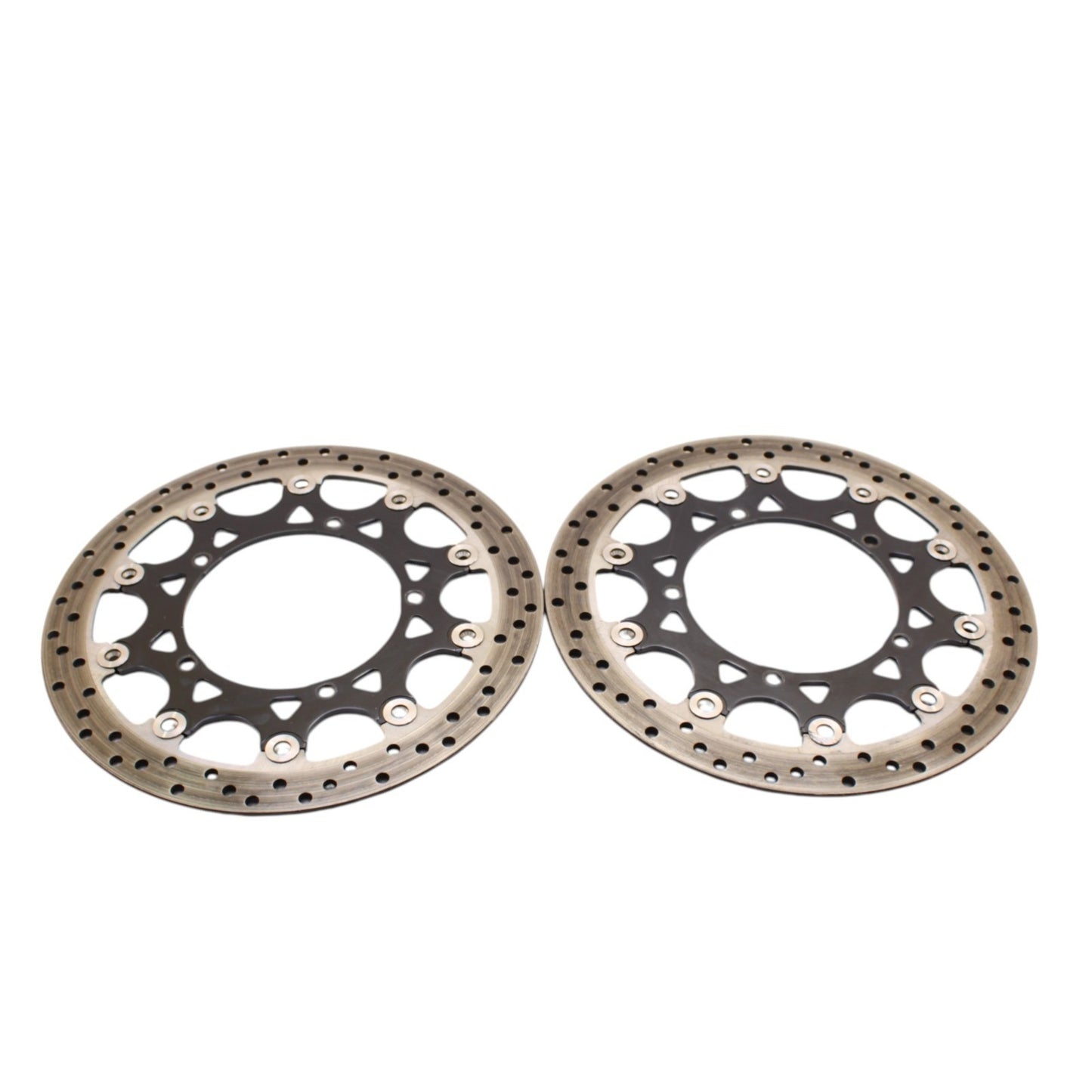 2004 - 2008 YAMAHA YZF R1 LEFT RIGHT FRONT BRAKE ROTOR DISC OEM STOCK