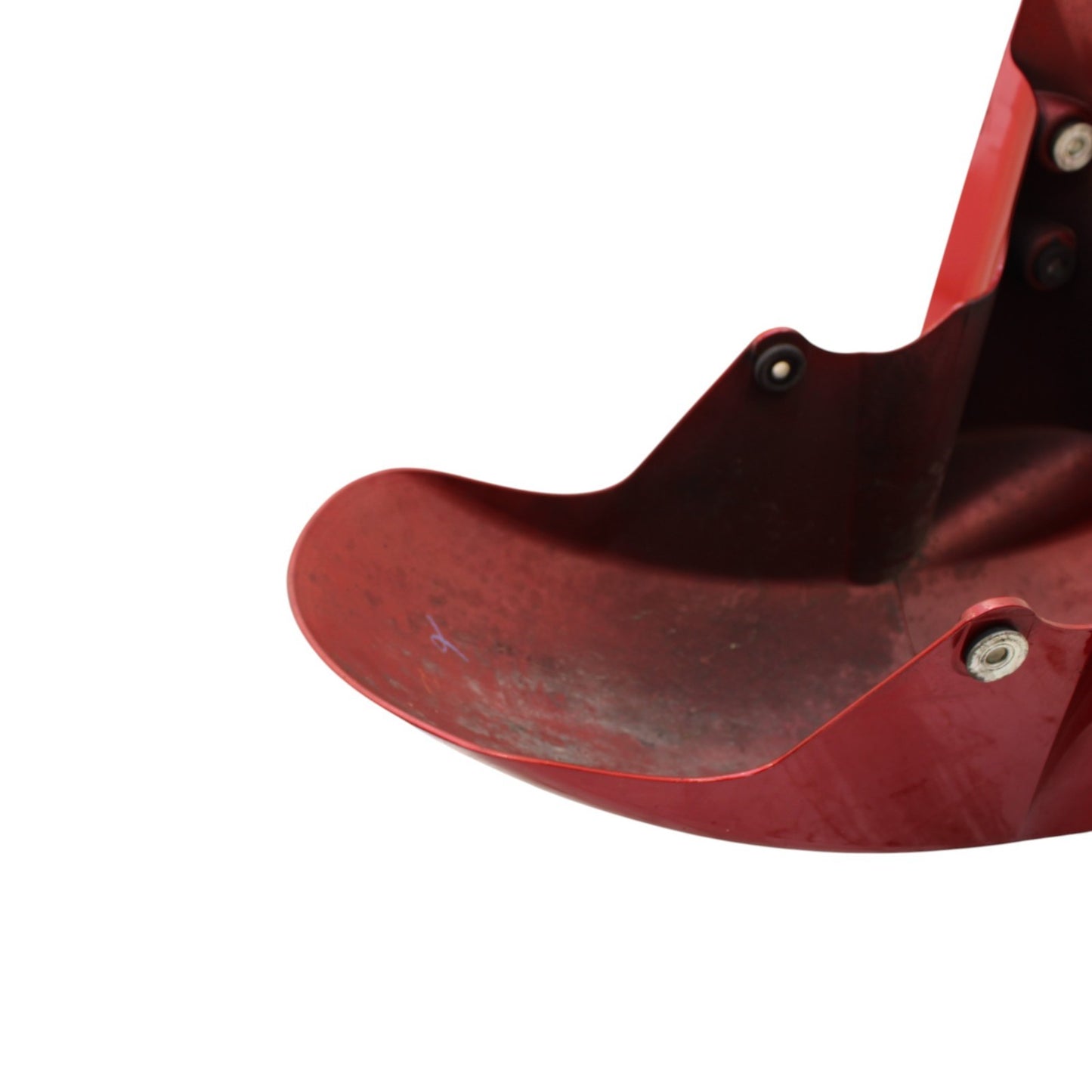 2004 - 2008 YAMAHA YZF R1 FRONT WHEEL FENDER COVER FAIRING RED OEM STOCK