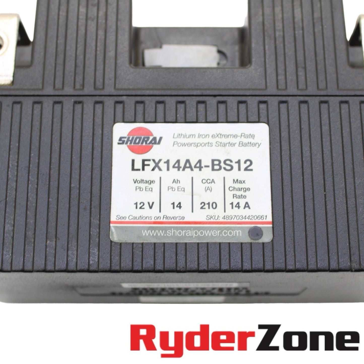 SHORAI LFX14A4-BS12 LITHIUM IRON EXTREME RATE BATTERY R6 R1 GSXR600 GSXR1000 ZX6