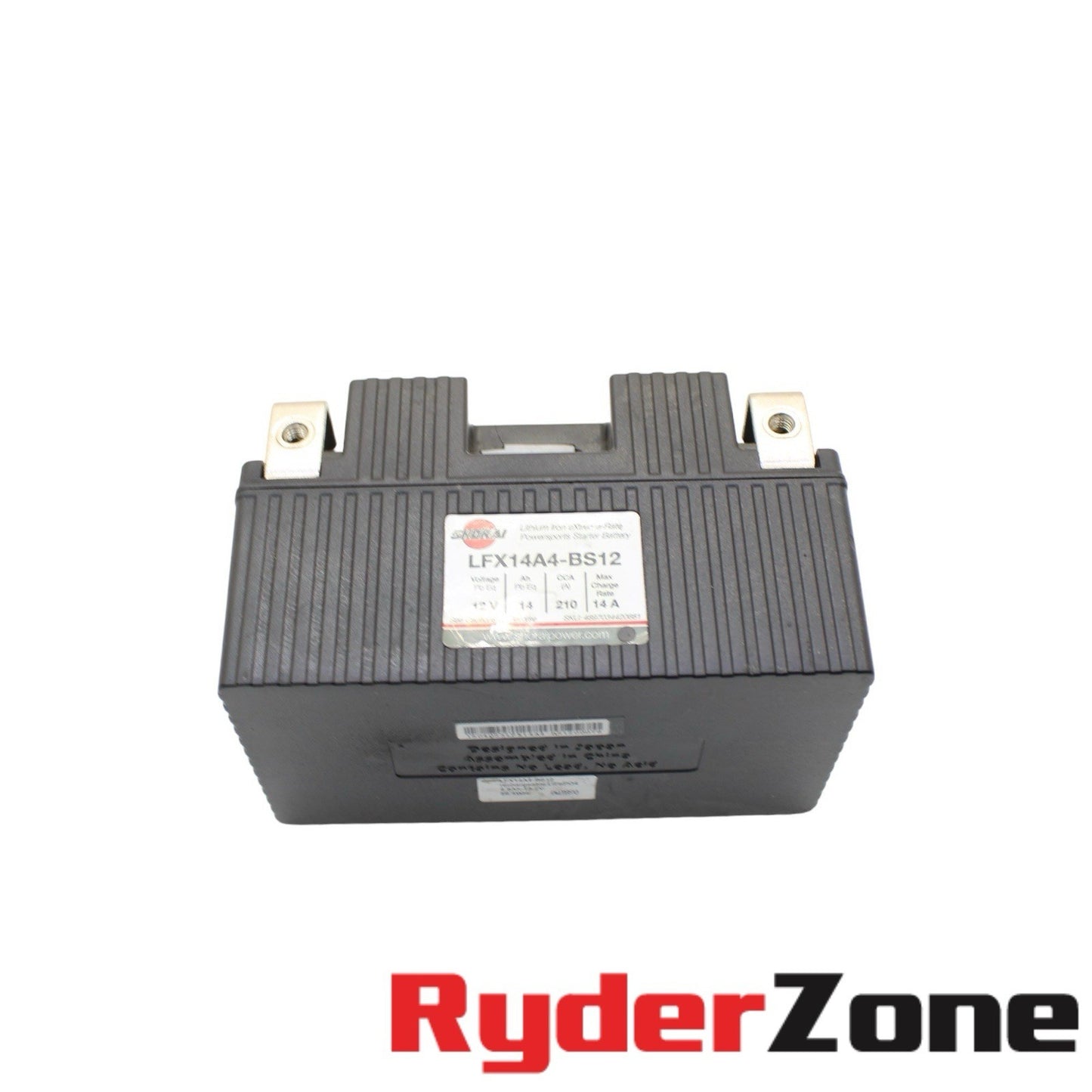 SHORAI LFX14A4-BS12 LITHIUM IRON EXTREME RATE BATTERY R6 R1 GSXR600 GSXR1000 ZX6