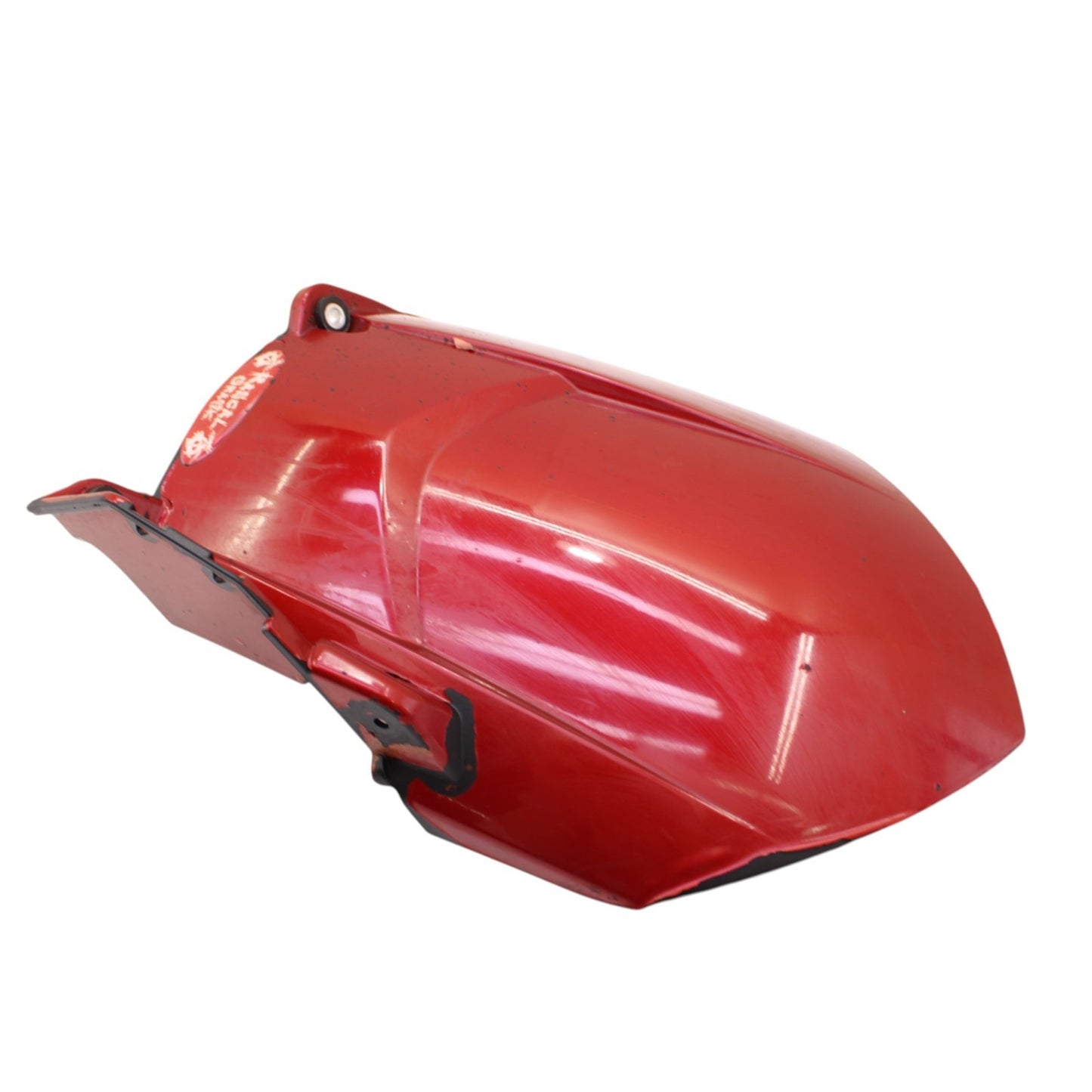 2004 - 2008 YAMAHA YZF R1 REAR WHEEL FENDER BACK TIRE HUGGER RED OEM STOCK