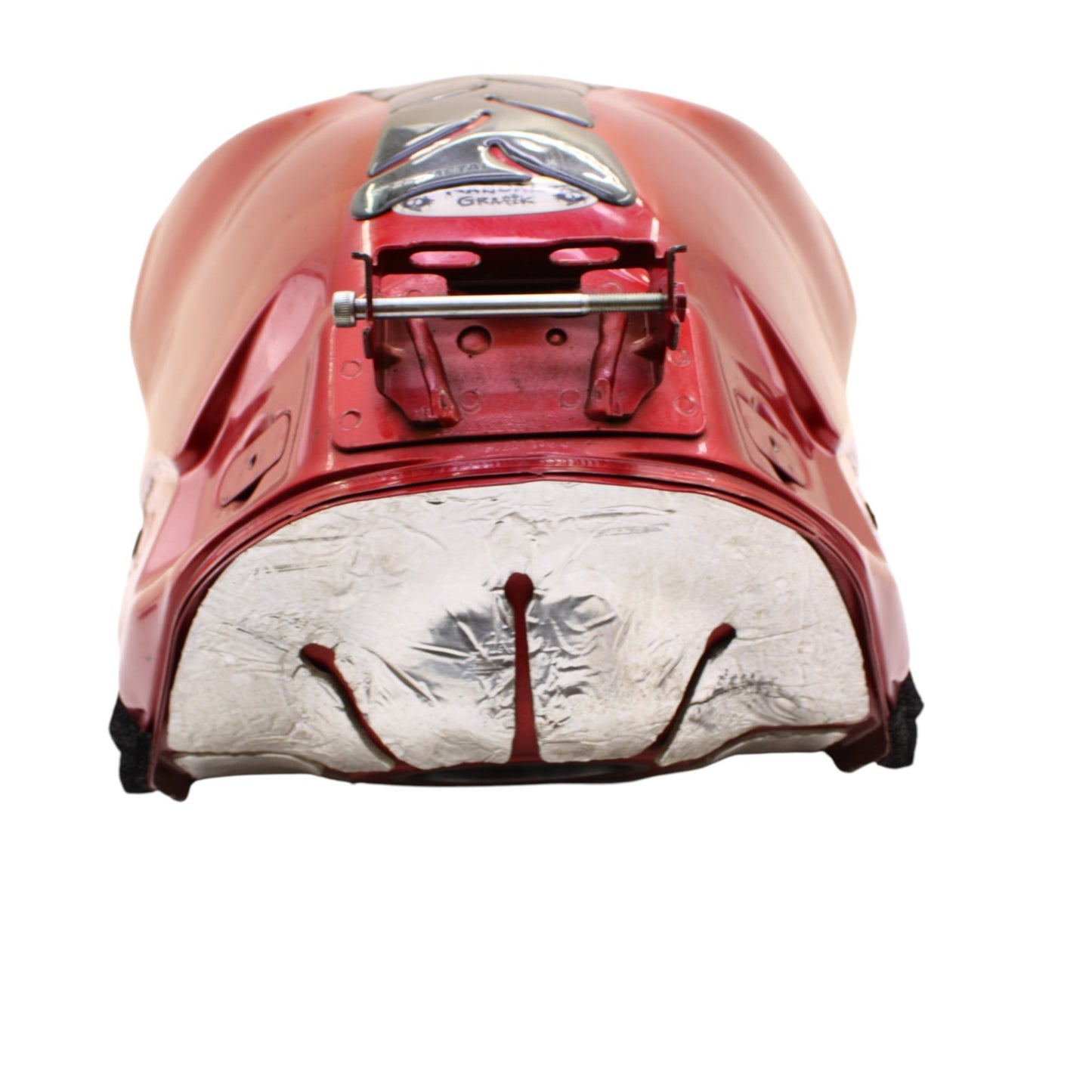 2004 - 2008 YAMAHA YZF R1 FUEL GAS TANK PETROL RESERVOIR RED STOCK *DENTED*