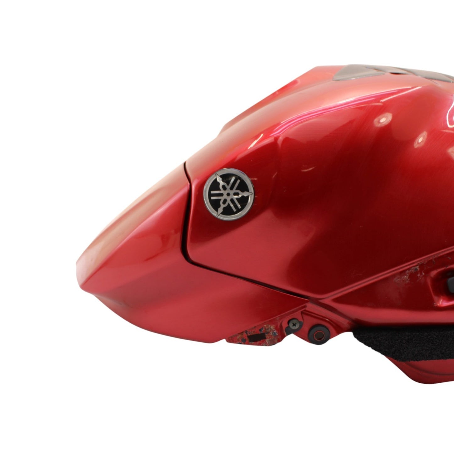 2004 - 2008 YAMAHA YZF R1 FUEL GAS TANK PETROL RESERVOIR RED STOCK *DENTED*