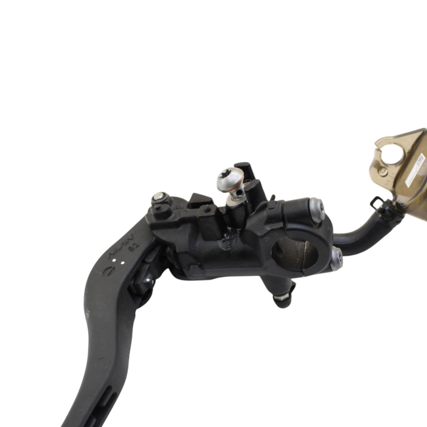 2020 - 2024 BMW S1000RR FRONT BRAKE MASTER RESERVOIR HOSE STOCK HANDLE LEVER OEM