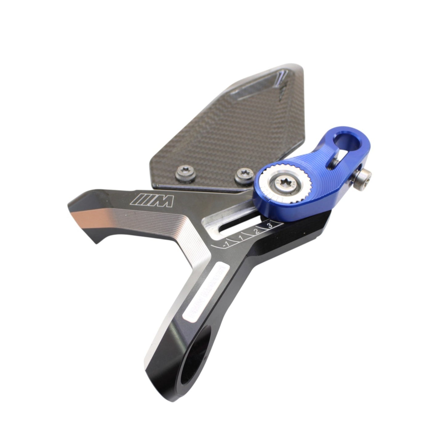 2020 - 2024 BMW S1000RR REARSET DRIVER FOOT PEG REST STOP BLUE BOLTS REAR SET