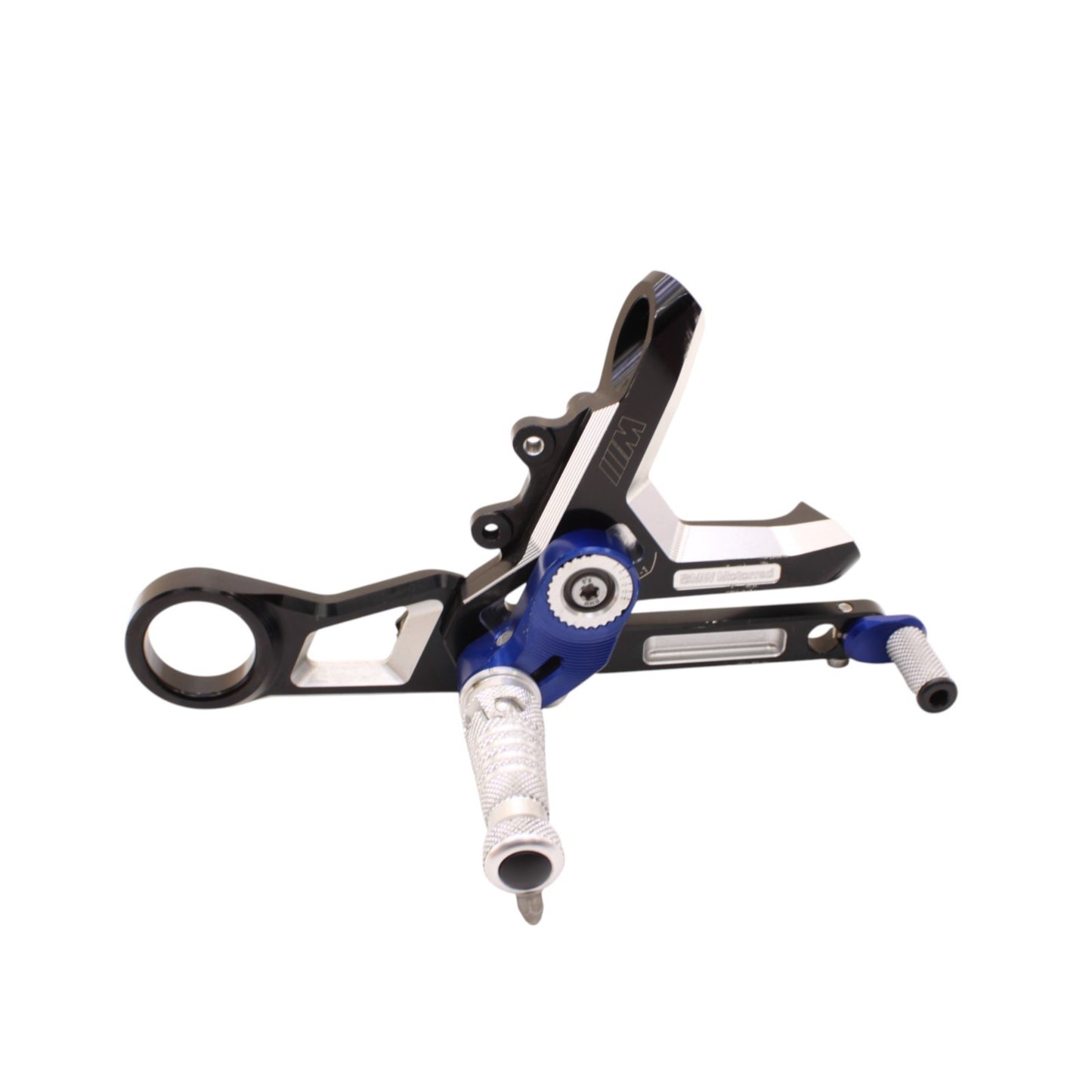 2020 - 2024 BMW S1000RR REARSET DRIVER FOOT PEG REST STOP BLUE BOLTS REAR SET