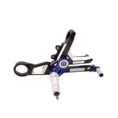 2020 - 2024 BMW S1000RR REARSET DRIVER FOOT PEG REST STOP BLUE BOLTS REAR SET