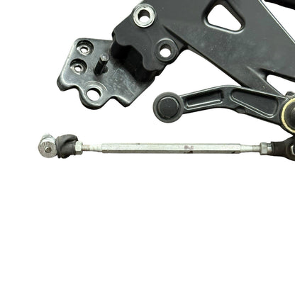 2017 - 2021 KTM RC 390 LEFT REARSET W/ SHIFTER FOOT PEG BRACKET BLACK STOCK