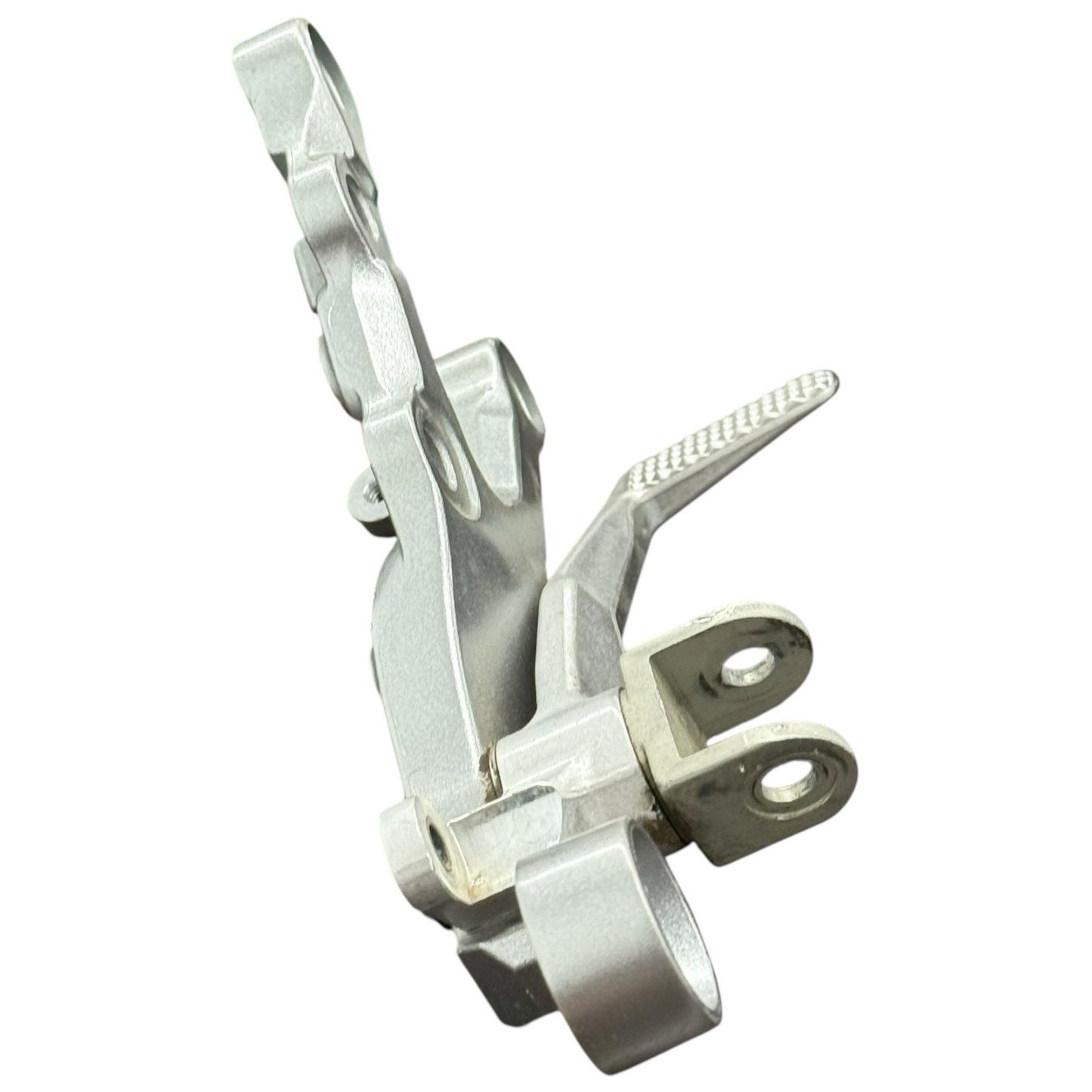 2008 - 2016 YAMAHA YZF R6 RIGHT REARSET FOOT PEG ASSEMBLY BRAKE LEVER SILVER