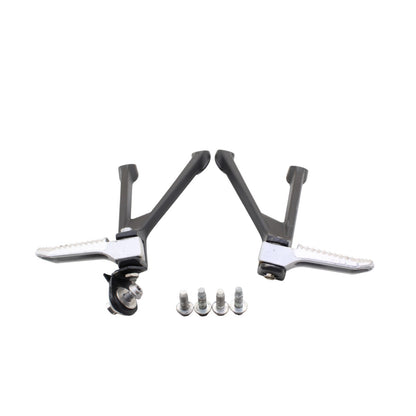 2020 - 2024 BMW S1000RR PASSENGER REAR PEGS MOUNTS BRACKET LEFT RIGHT SET OEM