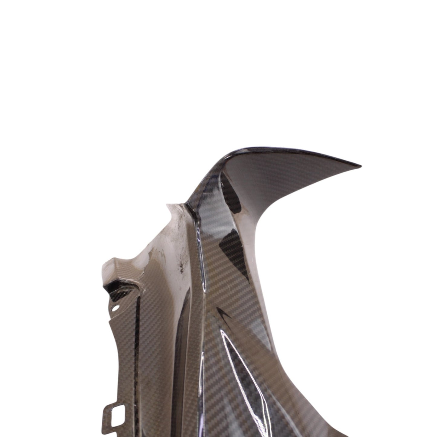 2020 - 2024 BMW S1000RR LEFT DASH FAIRING PLASTIC COWL INTAKE COVER CARBON FIBER