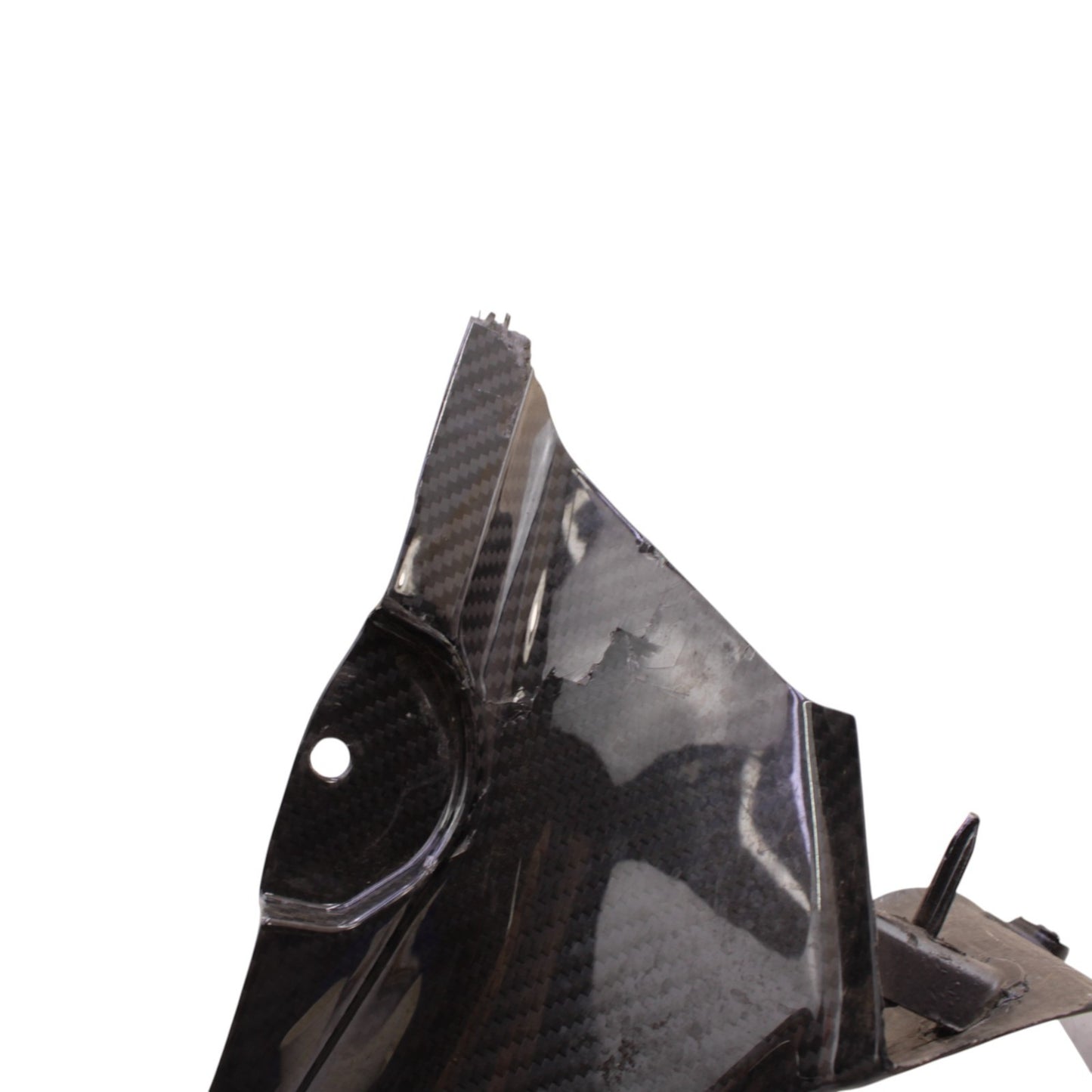 2020 - 2024 BMW S1000RR LEFT DASH FAIRING PLASTIC COWL INTAKE COVER CARBON FIBER