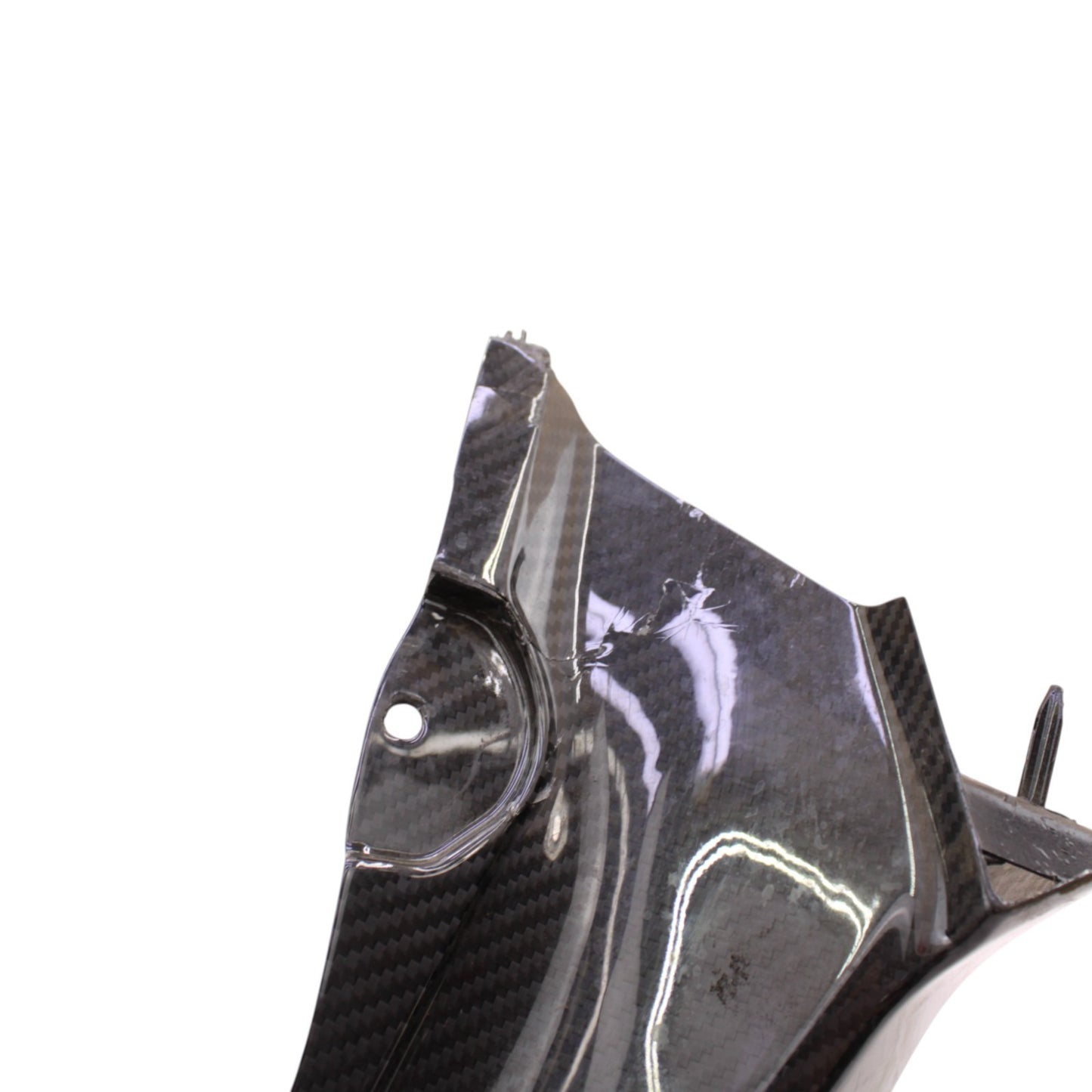 2020 - 2024 BMW S1000RR LEFT DASH FAIRING PLASTIC COWL INTAKE COVER CARBON FIBER