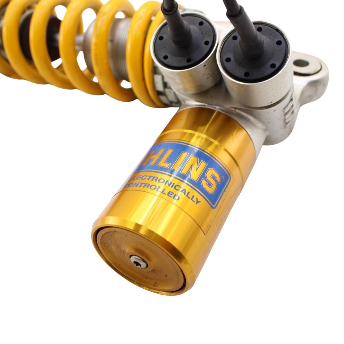 2018 - 2024 DUCATI PANIGALE V4S OHLINS REAR SHOCK SPRING SUSPENSION YELLOW