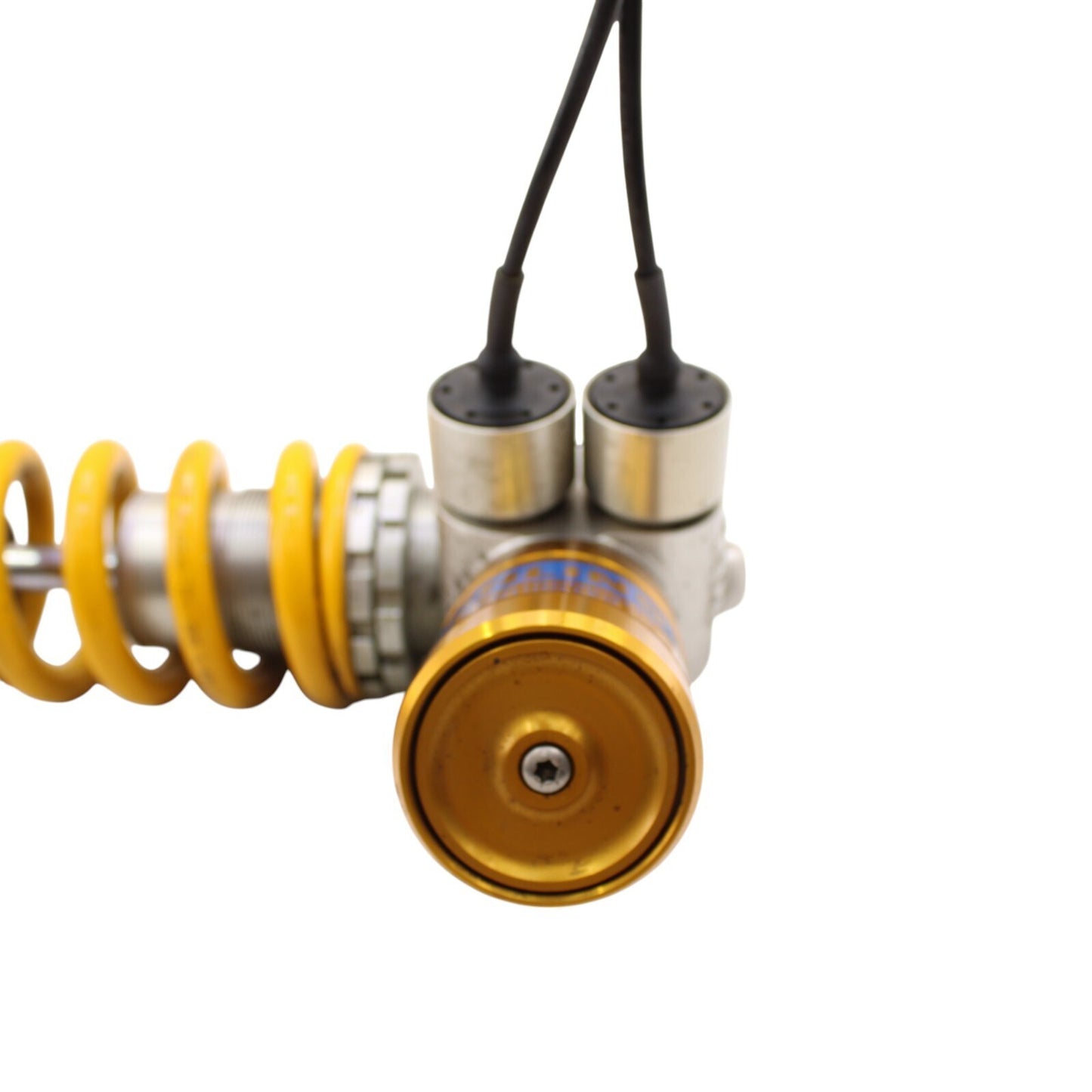 2018 - 2024 DUCATI PANIGALE V4S OHLINS REAR SHOCK SPRING SUSPENSION YELLOW