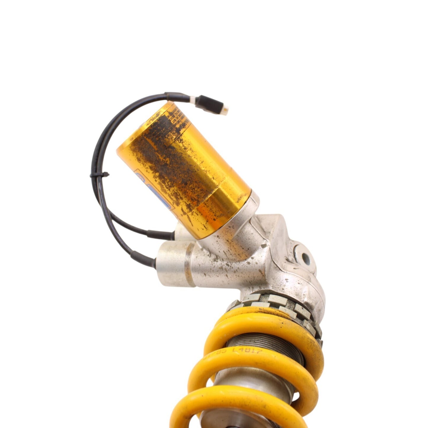 2018 - 2024 DUCATI PANIGALE V4S OHLINS REAR SHOCK SPRING SUSPENSION YELLOW