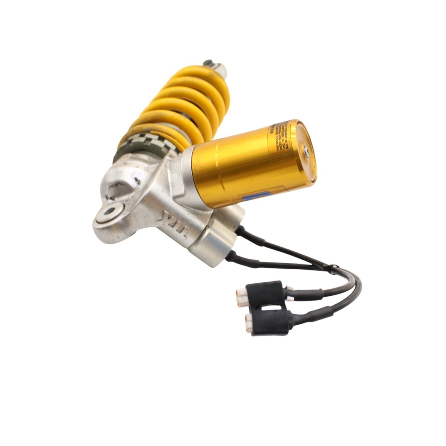 2018 - 2024 DUCATI PANIGALE V4S OHLINS REAR SHOCK SPRING SUSPENSION YELLOW