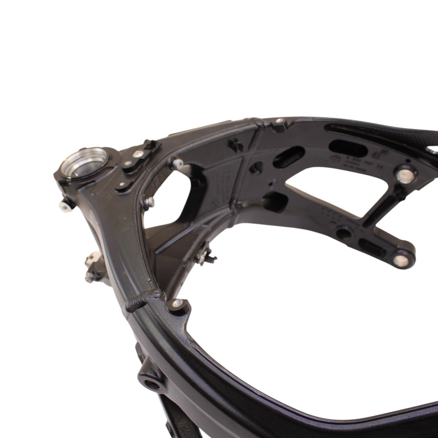 2020 - 2024 BMW S1000RR MAIN FRAME CHASSIS NECK BLACK STRAIGHT STOCK