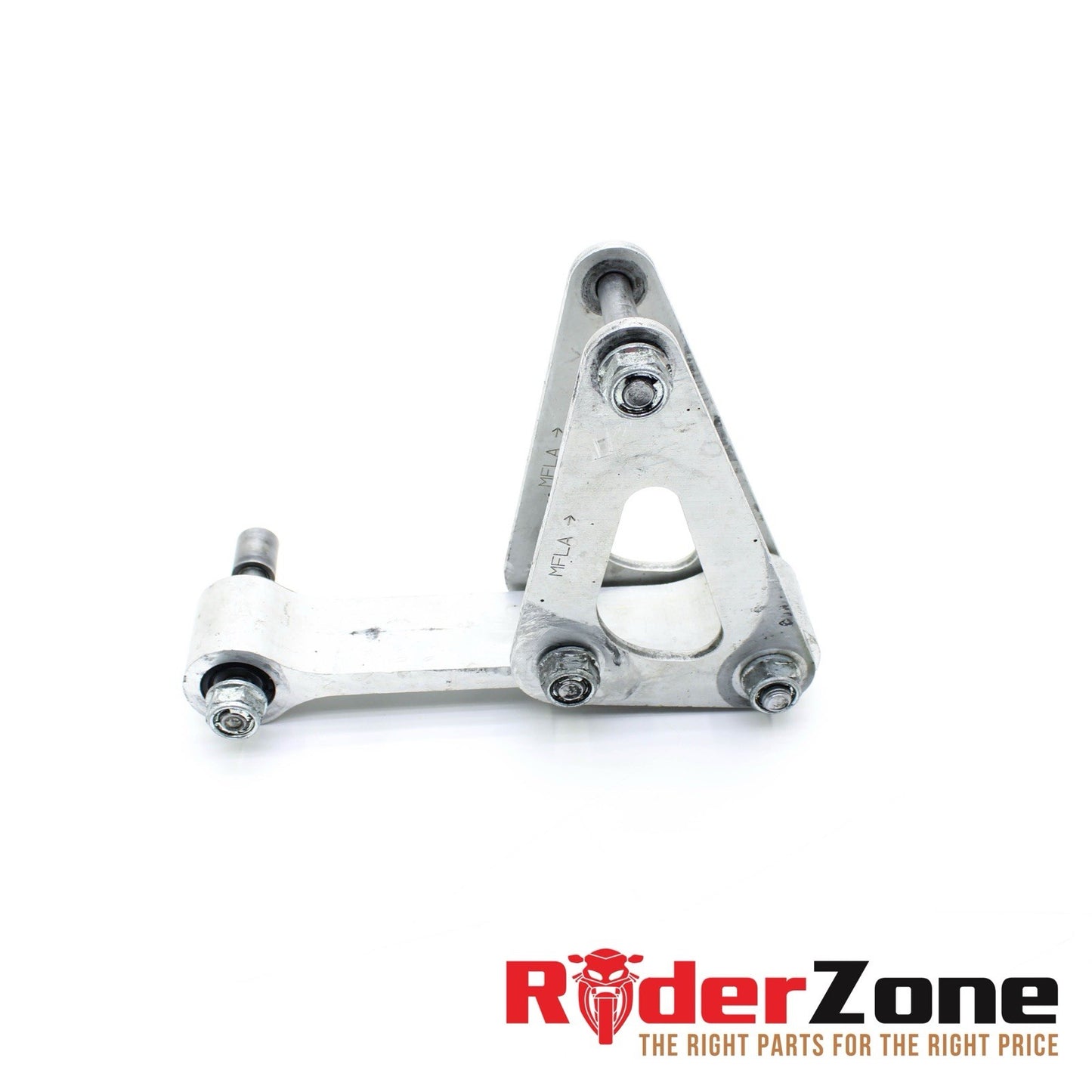 2008 - 2019 HONDA CBR1000RR DOGBONE REAR SHOCK LINKAGE SILVER STRAIGHT STOCK OEM