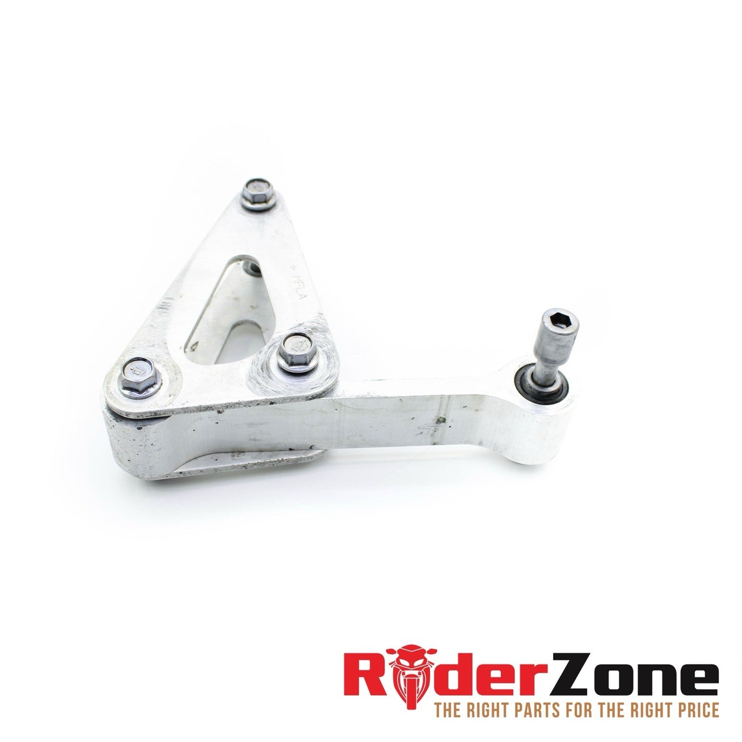 2008 - 2019 HONDA CBR1000RR DOGBONE REAR SHOCK LINKAGE SILVER STRAIGHT STOCK OEM