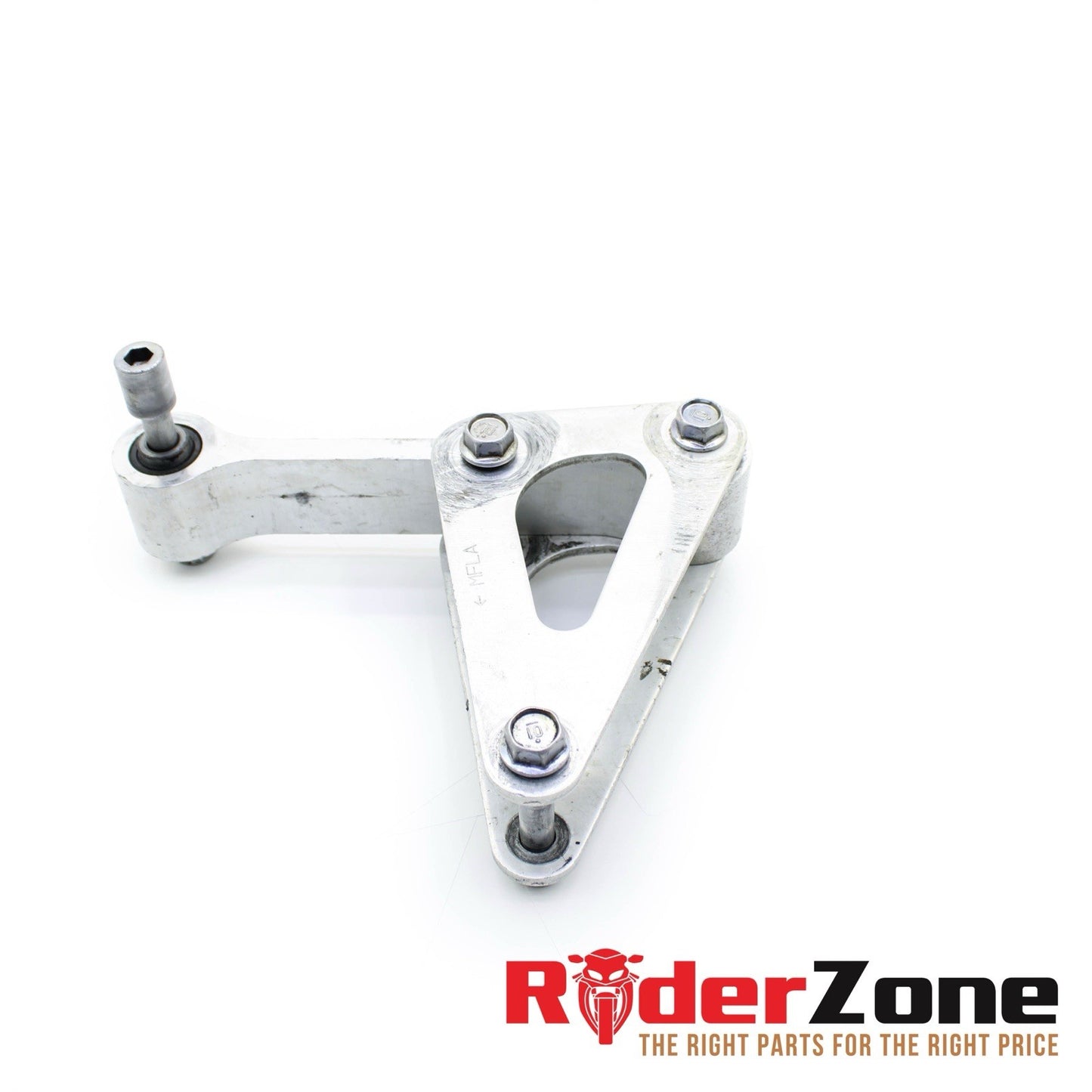 2008 - 2019 HONDA CBR1000RR DOGBONE REAR SHOCK LINKAGE SILVER STRAIGHT STOCK OEM